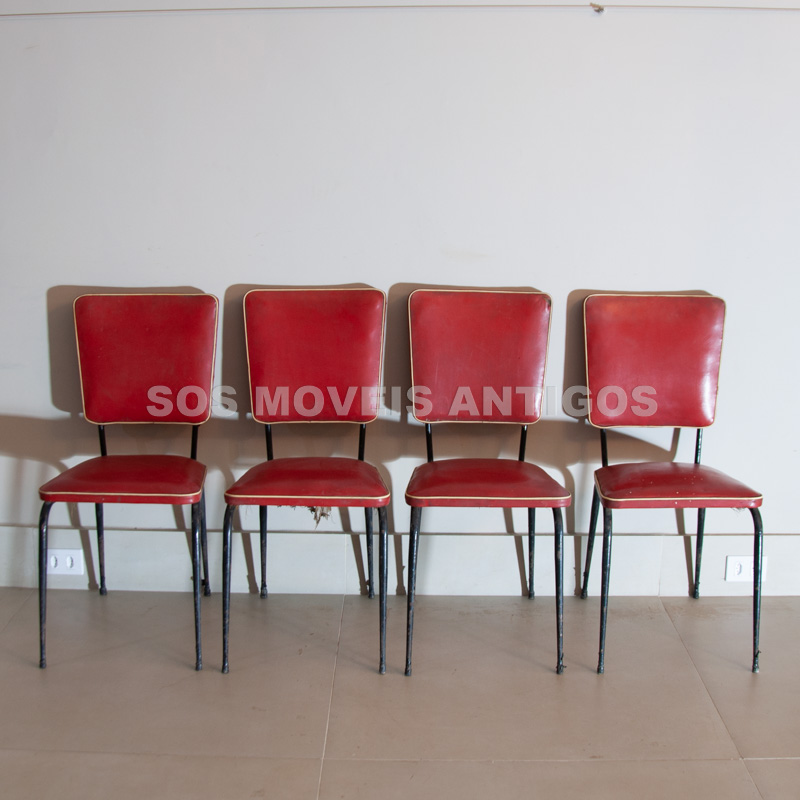 04 CADEIRAS DÉCADA DE 50 – SOSMOVEISANTIGOS – ANTIQUARIO SP (2)