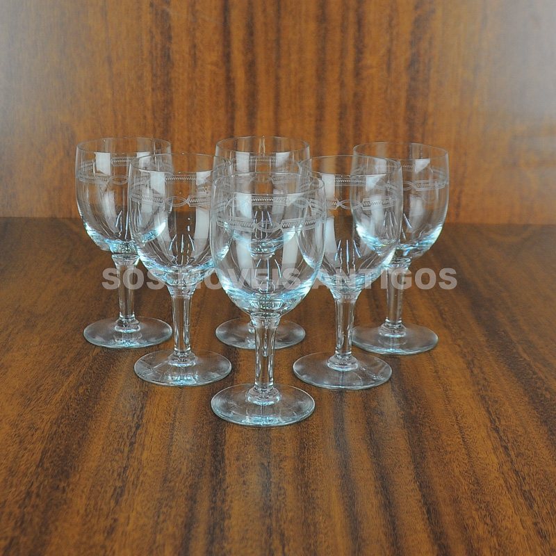 06 TAÇAS EM CRISTAL FRANCÊS – SAINT LOUIS – SOSMOVEISANTIGOS – ANTIQUARIO SP (2)