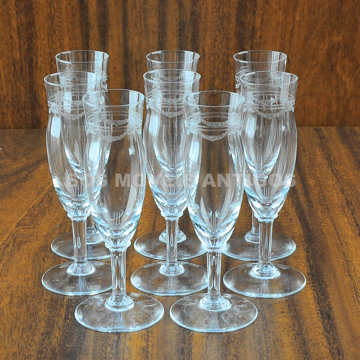 08 TAÇAS EM FINO CRISTAL FRANCÊS – SAINT LOUIS – SOSMOVEISANTIGOS – ANTIQUARIO SP (2)