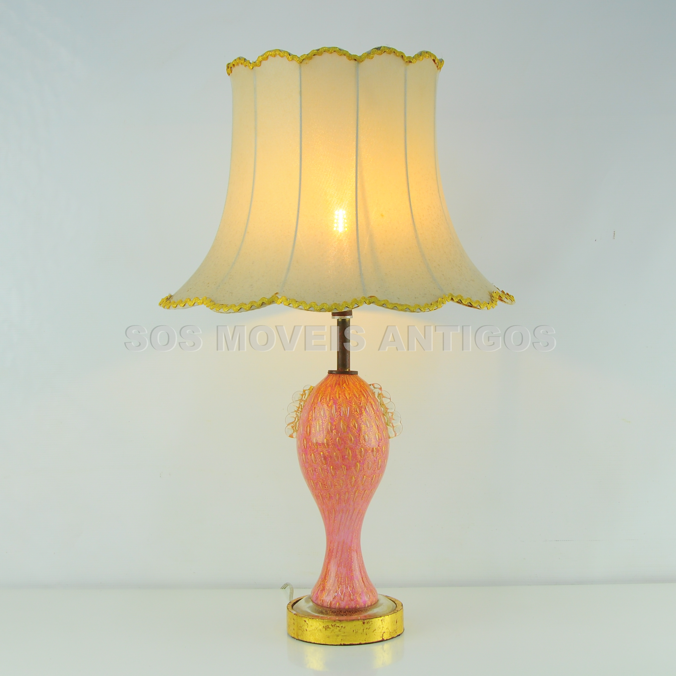 ABAJUR CRISTAL MURANO – SOSMOVEISANTIGOS – ANTIQUARIO SP (1)