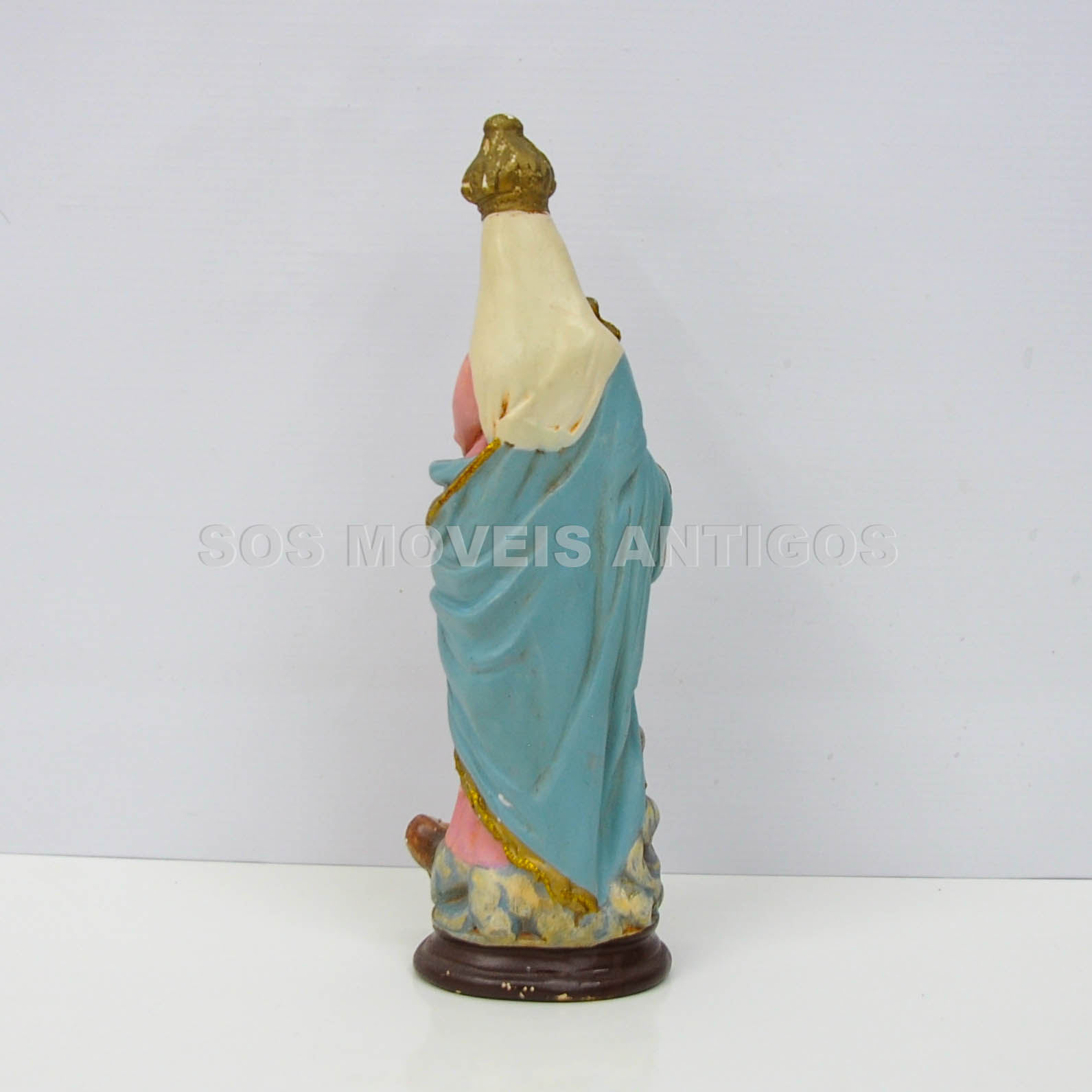 ESCULTURA IMAGEM NOSSA SENHORA DA CONCEIÇÃO COM MENINO JESUS – SOSMOVEISANTIGOS – ANTIQUARIO SP (4)