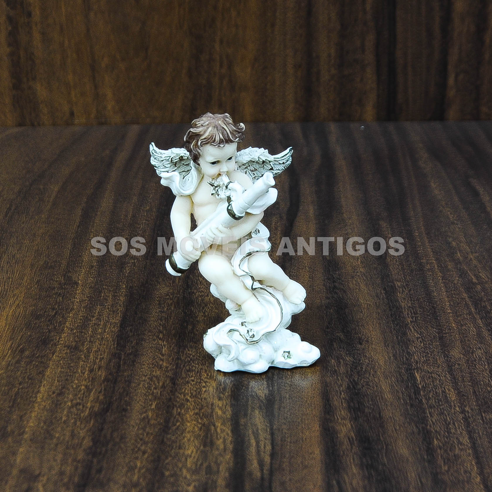 ESCULTURA REPRESENTANDO ANJO COM FLAUTA – SOSMOVEISANTIGOS – ANTIQUARIO SP (2)