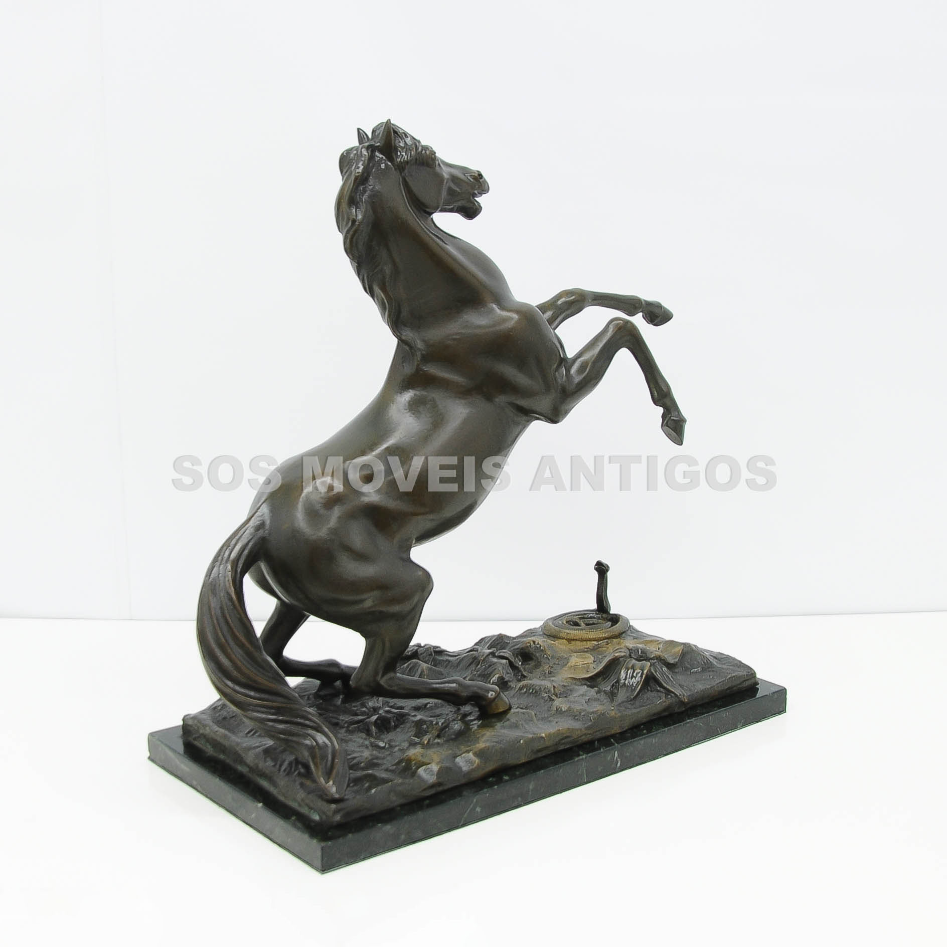 ESCULTURA REPRESENTANDO CAVALO – SOSMOVEISANTIGOS – ANTIQUARIO SP (6)