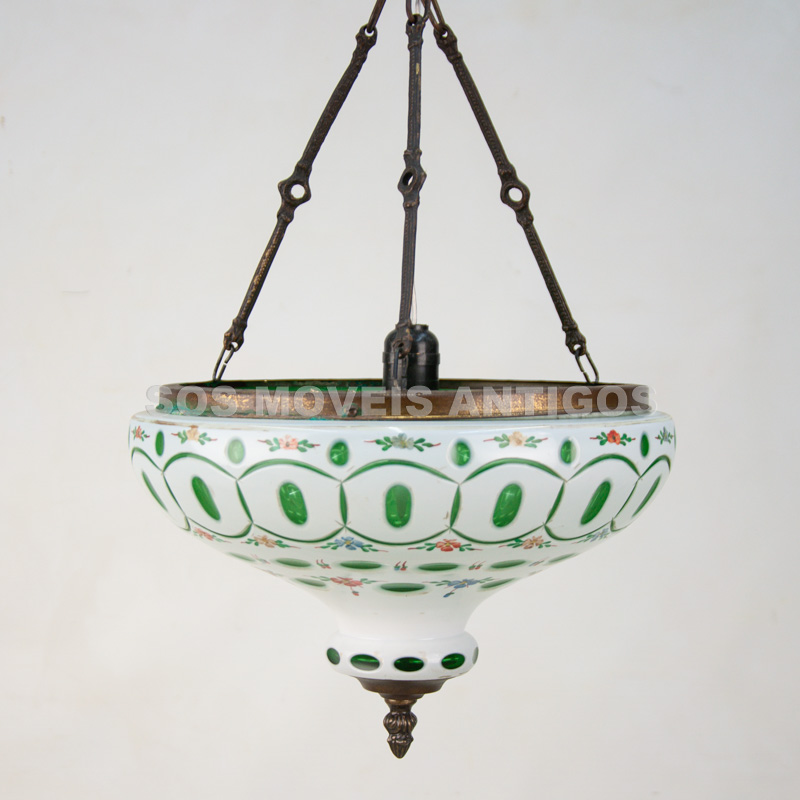 LUSTRE EM CRISTAL OVERLAY – SOSMOVEISANTIGOS – ANTIQUARIO SP (3)