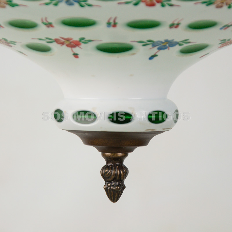 LUSTRE EM CRISTAL OVERLAY – SOSMOVEISANTIGOS – ANTIQUARIO SP (8)