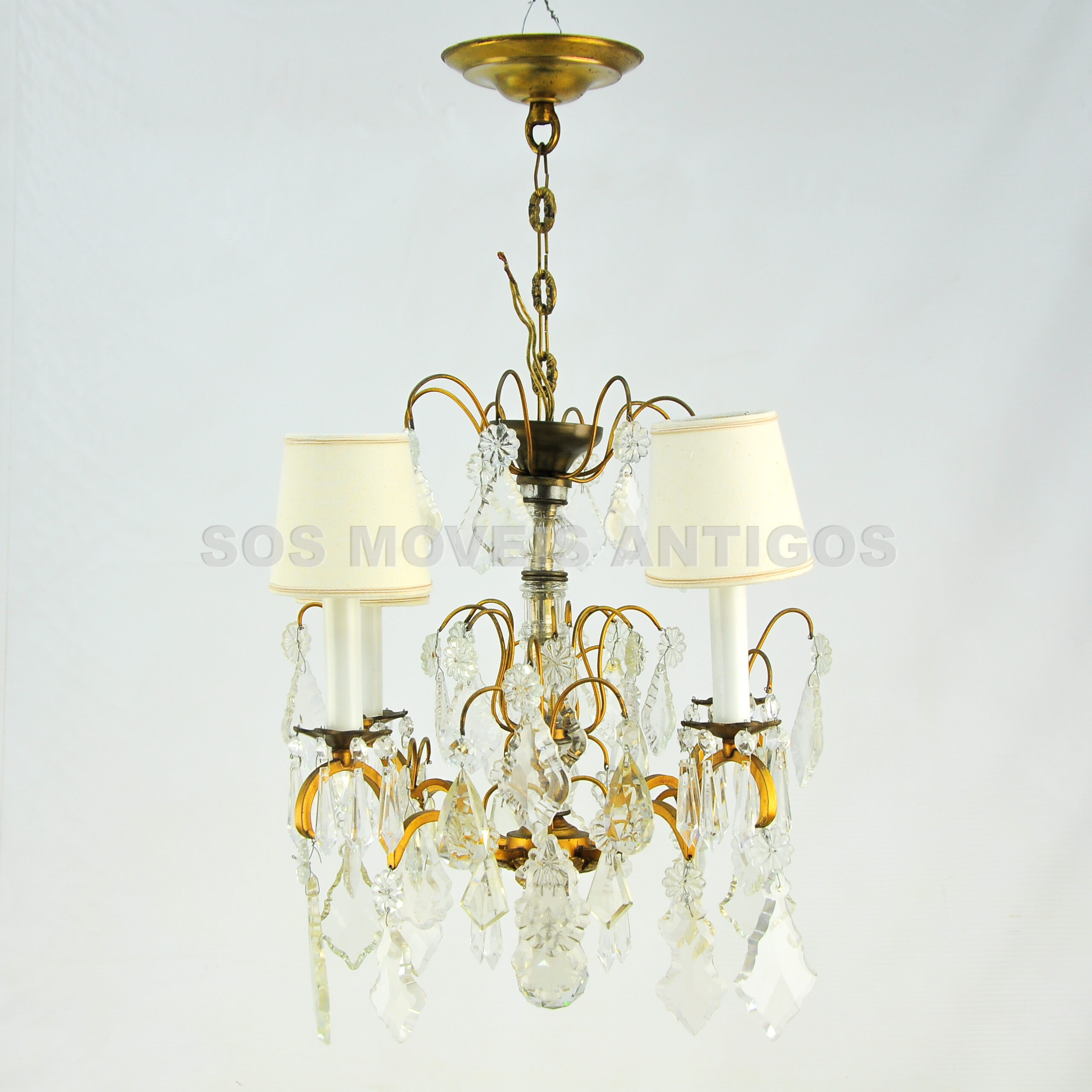 LUSTRE ESTILO VERSAILLES – SOSMOVEISANTIGOS – ANTIQUARIO SP (1)
