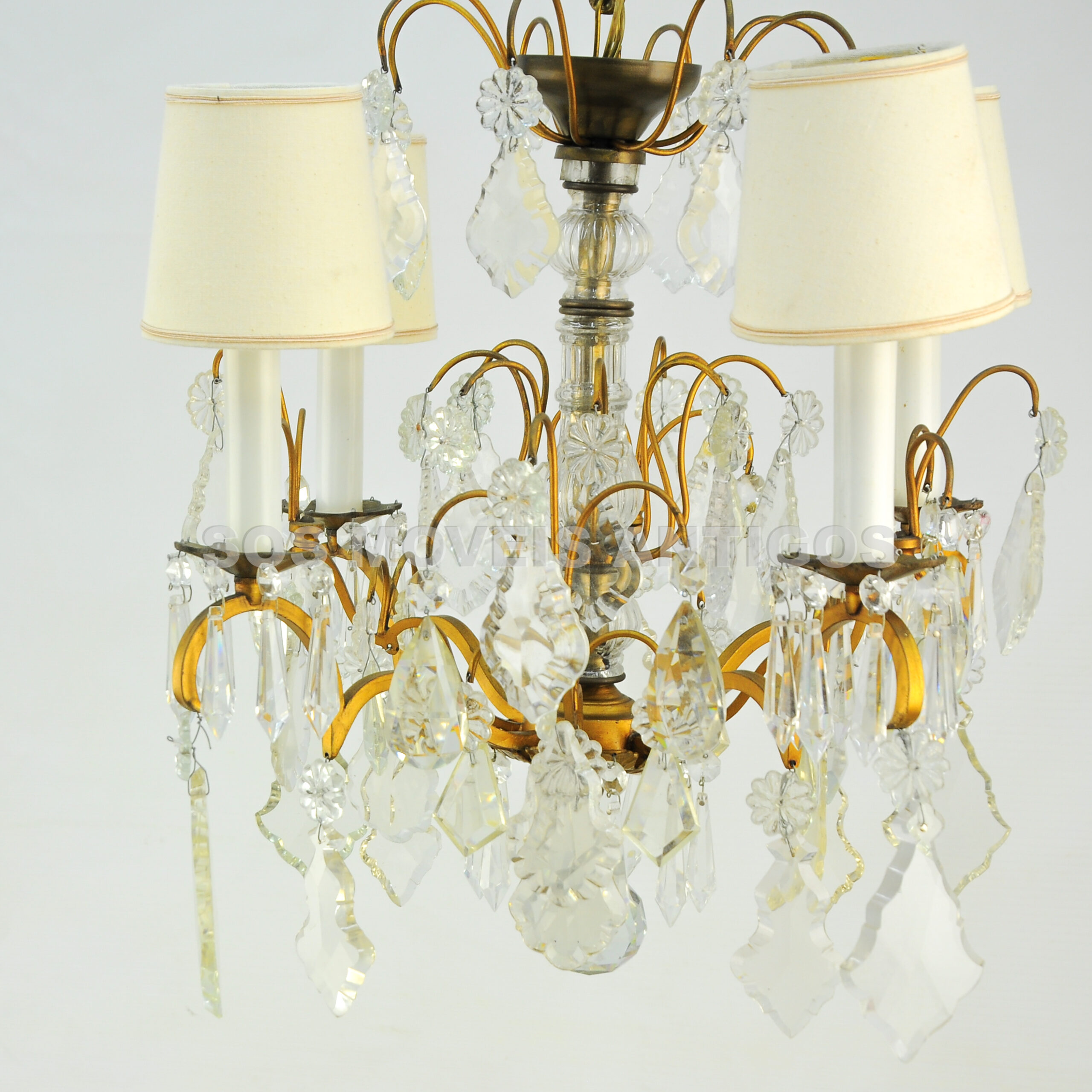 LUSTRE ESTILO VERSAILLES – SOSMOVEISANTIGOS – ANTIQUARIO SP (5)