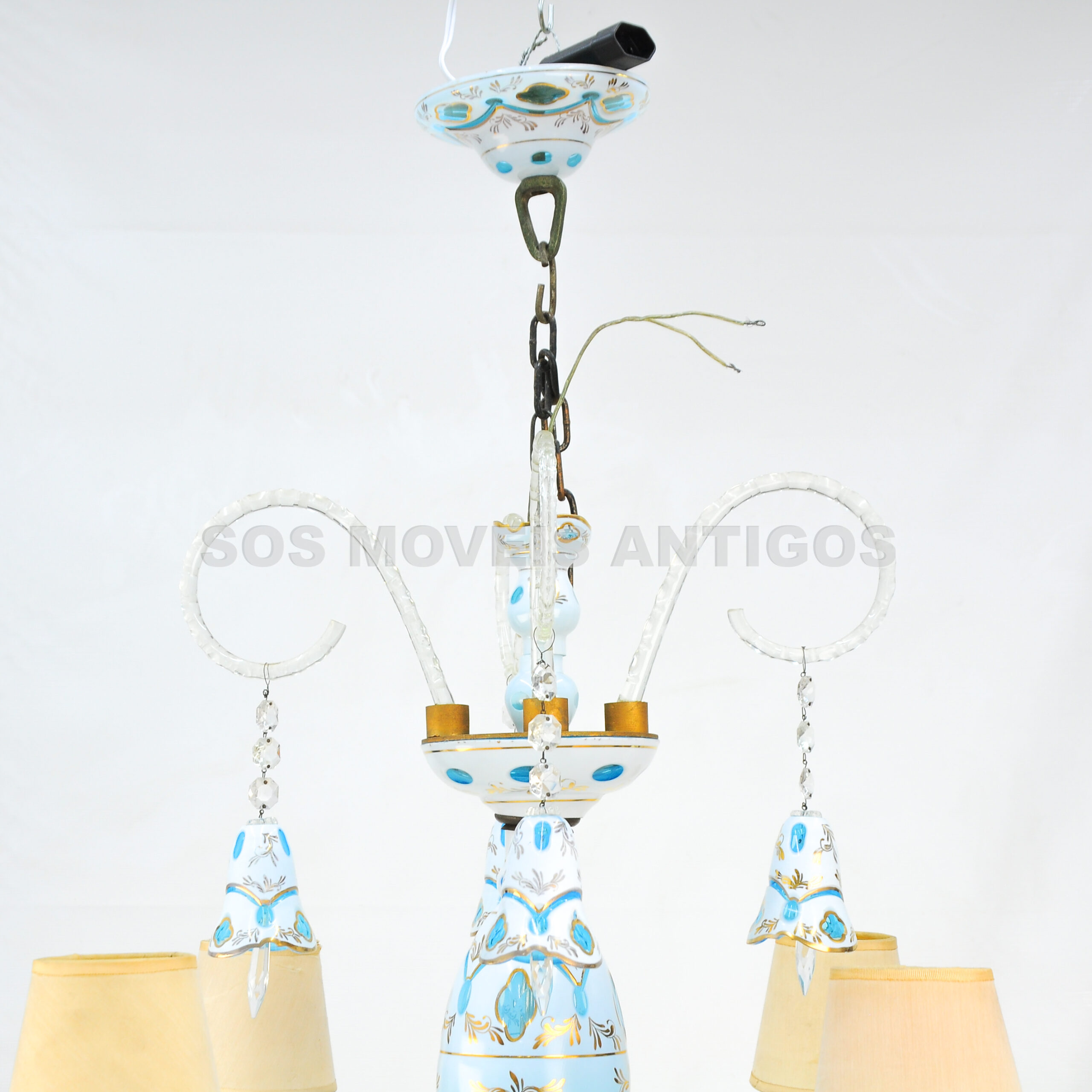 LUSTRE FRANCÊS EM CRISTAL OVERLAY – SOSMOVEISANTIGOS – ANTIQUARIO SP (25)