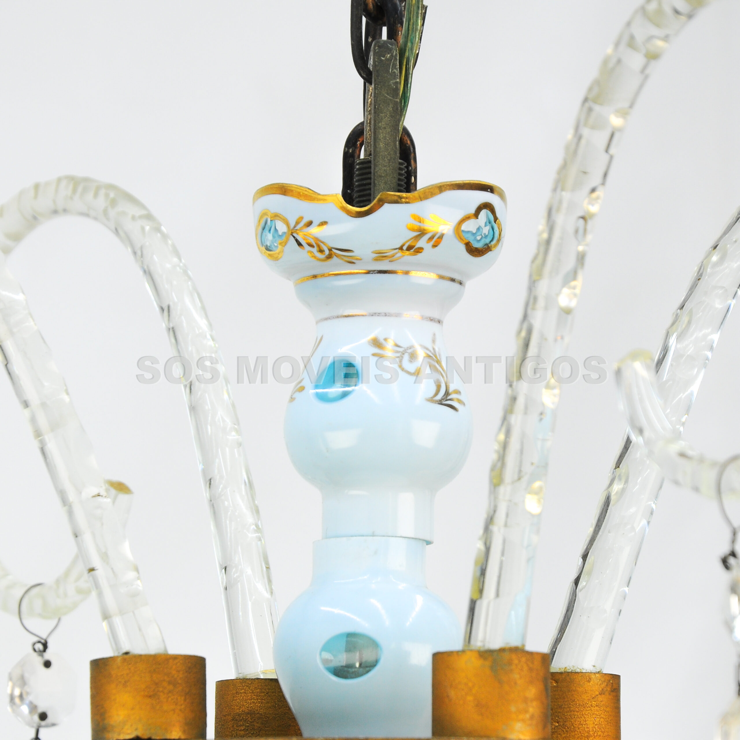LUSTRE FRANCÊS EM CRISTAL OVERLAY – SOSMOVEISANTIGOS – ANTIQUARIO SP (27)