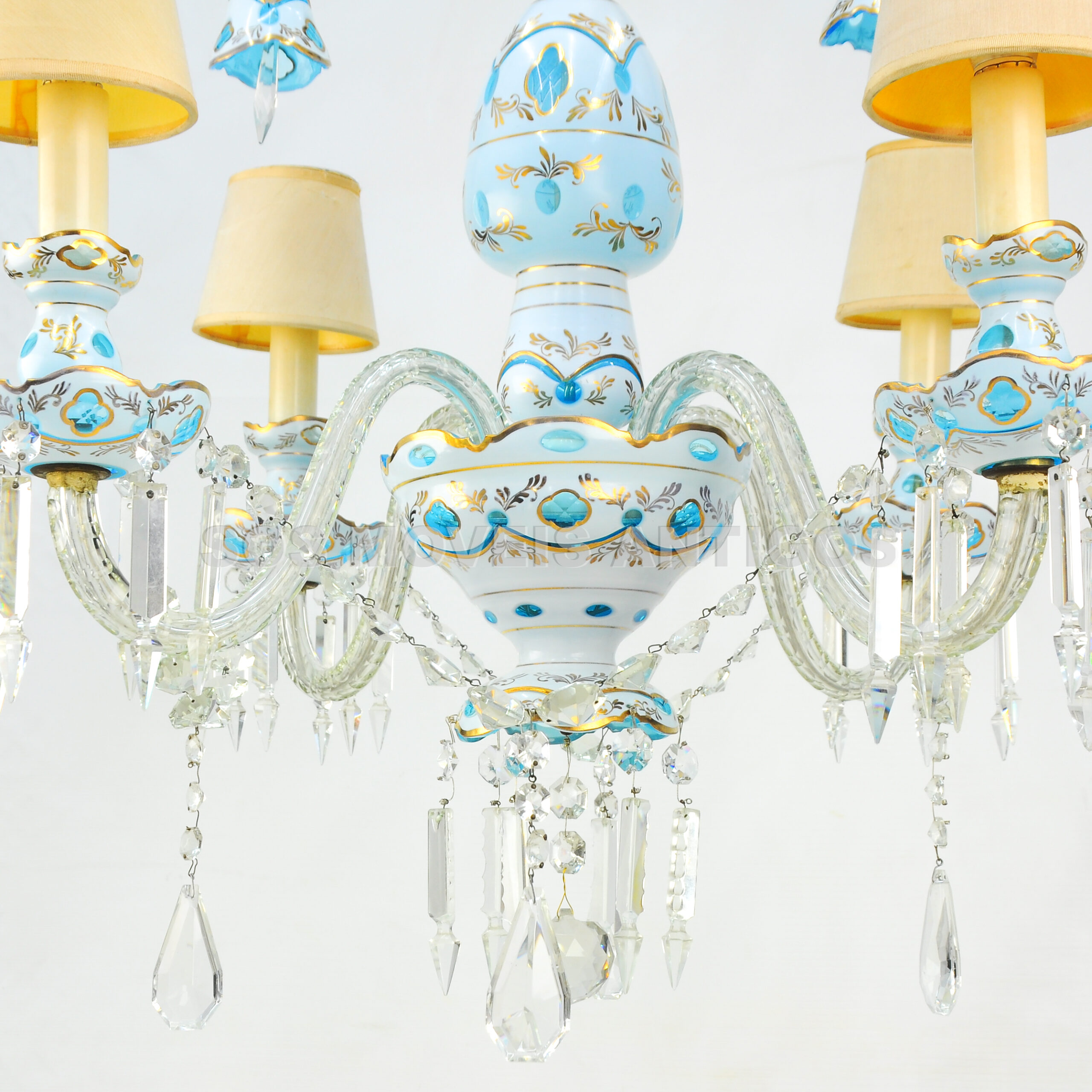 LUSTRE FRANCÊS EM CRISTAL OVERLAY – SOSMOVEISANTIGOS – ANTIQUARIO SP (32)
