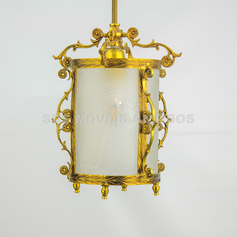 LUSTRE-LANTERNA ESTILO INGLÊS – SOSMOVEISANTIGOS – ANTIQUARIO SP (1)