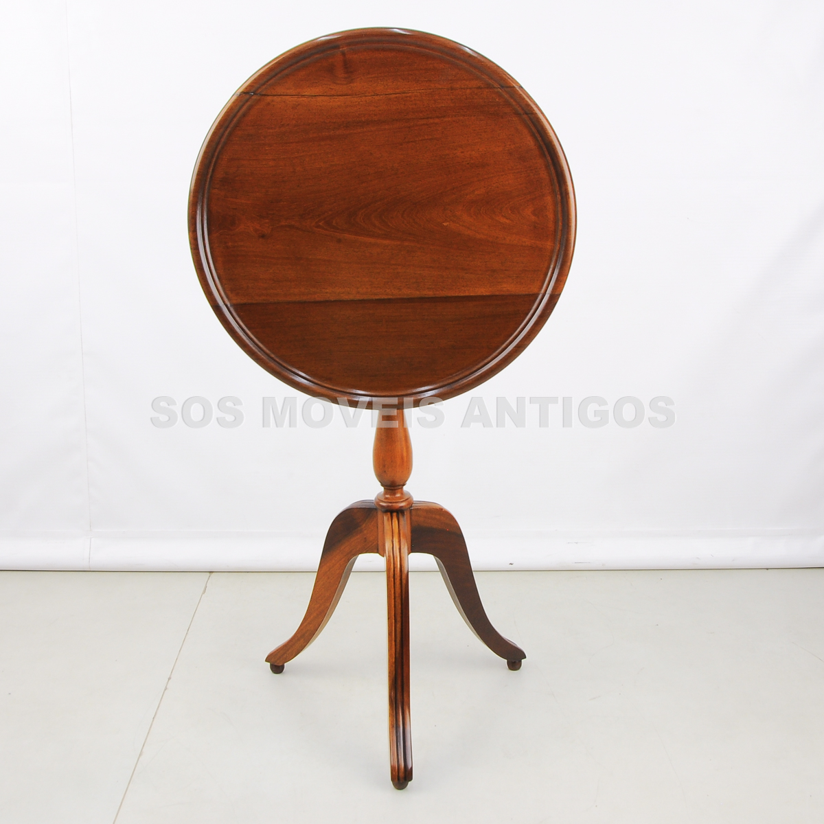 MESA LATERAL ESTILO INGLÊS TILT – TOP – SOSMOVEISANTIGOS – ANTIQUARIO SP (2)