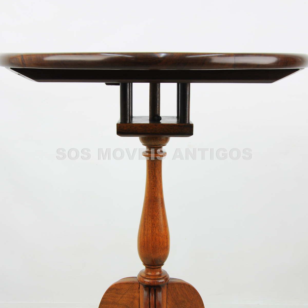 MESA LATERAL ESTILO INGLÊS TILT – TOP – SOSMOVEISANTIGOS – ANTIQUARIO SP (6)