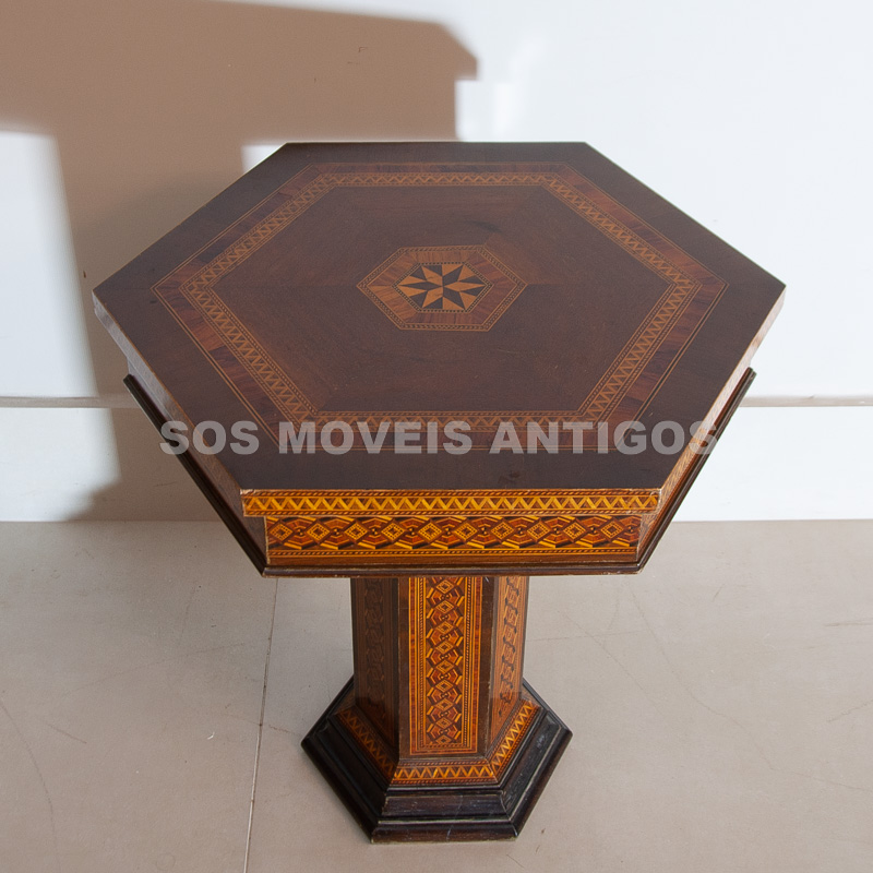 MESA LATERAL MARROQUINA – SOSMOVEISANTIGOS – ANTIQUARIO SP (4)