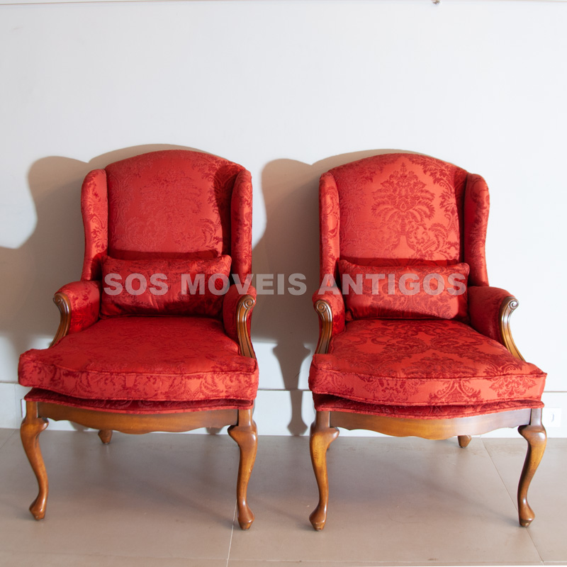 PAR DE POLTRONAS – BERGER ESTILO LUÍS FELIPE – SOSMOVEISANTIGOS – ANTIQUARIO SP (2)