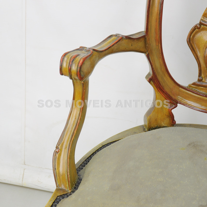 PAR DE POLTRONAS ESTILO DOM JOSÉ – SÉC.XIX – SOSMOVEISANTIGOS – ANTIQUARIO SP (8)