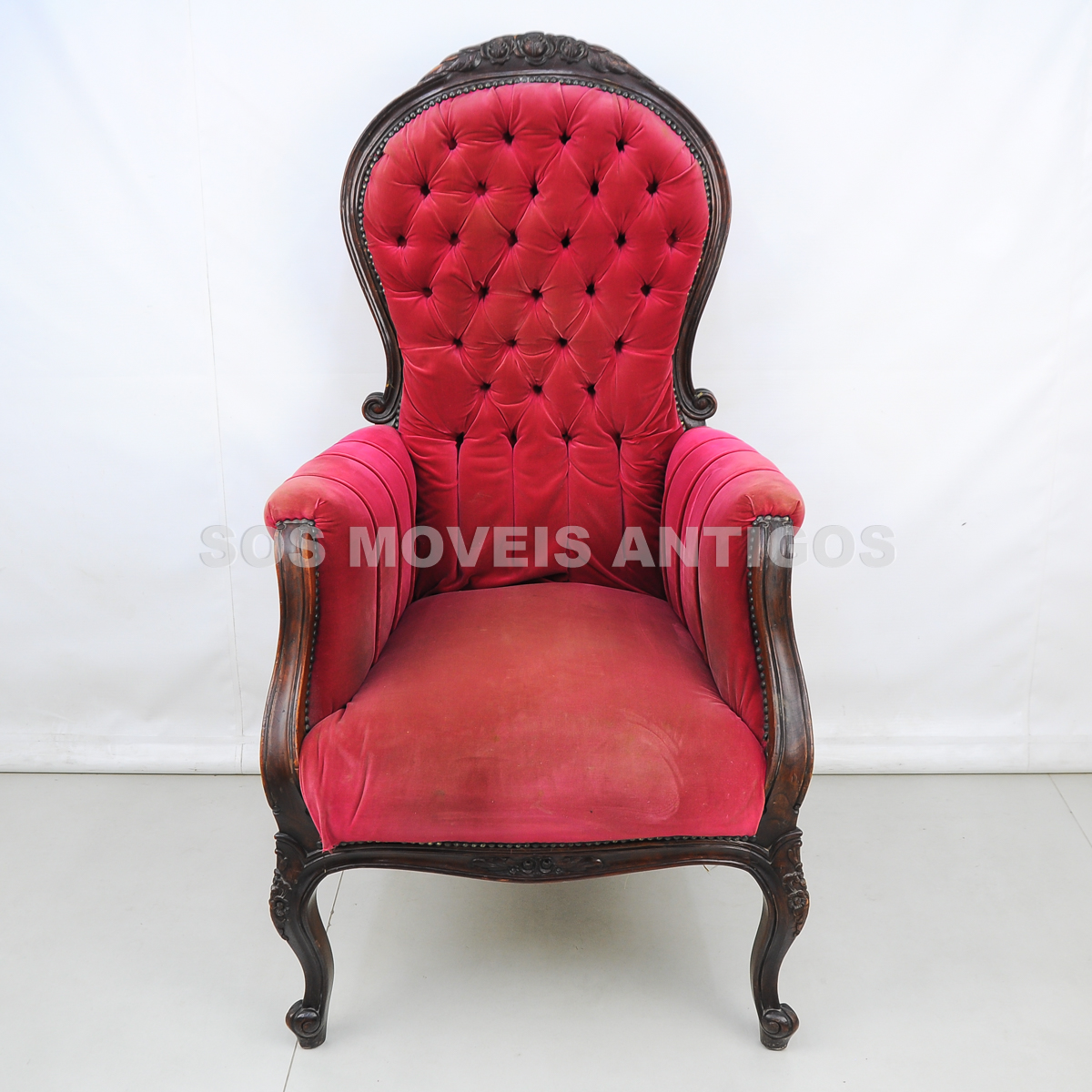 PAR DE POLTRONAS ESTILO LUÍS XV – SOSMOVEISANTIGOS – ANTIQUARIO SP (2)