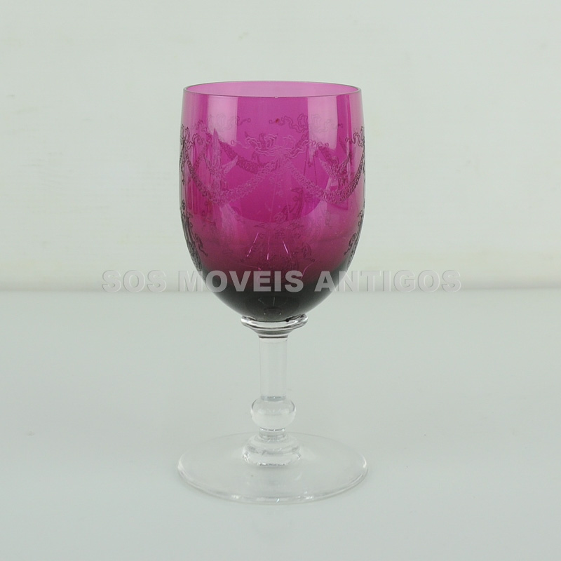 TAÇA EM CRISTAL FRANCÊS – SAINT LOUIS – SOSMOVEISANTIGOS – ANTIQUARIO SP (2)