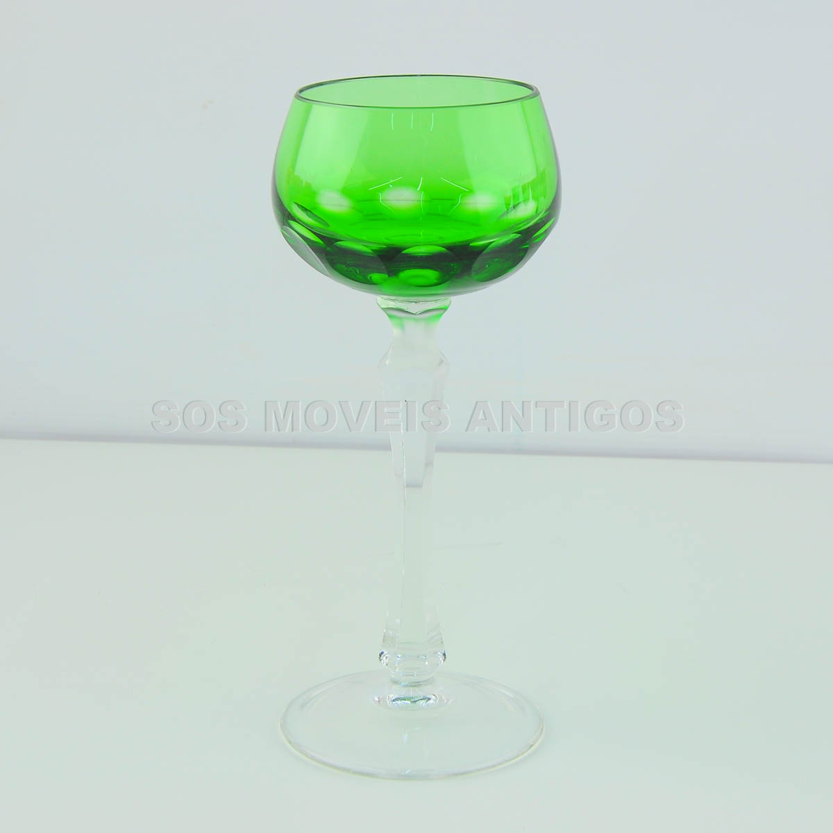 TAÇA EM CRISTAL – SOSMOVEISANTIGOS – ANTIQUARIO SP