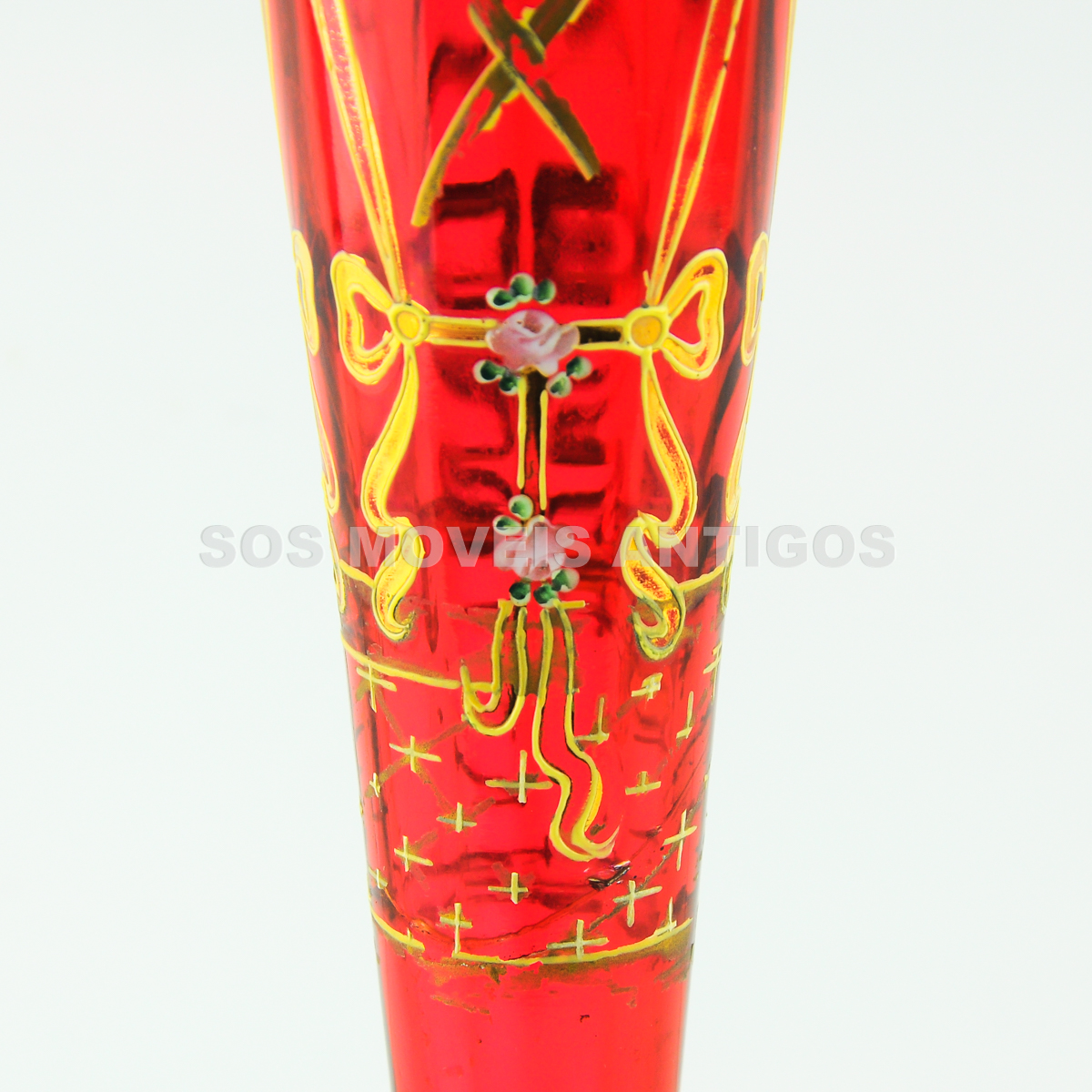 VASO SOLITARIO EM CRISTAL VENEZIANO – SOSMOVEISANTIGOS – ANTIQUARIO SP (6)